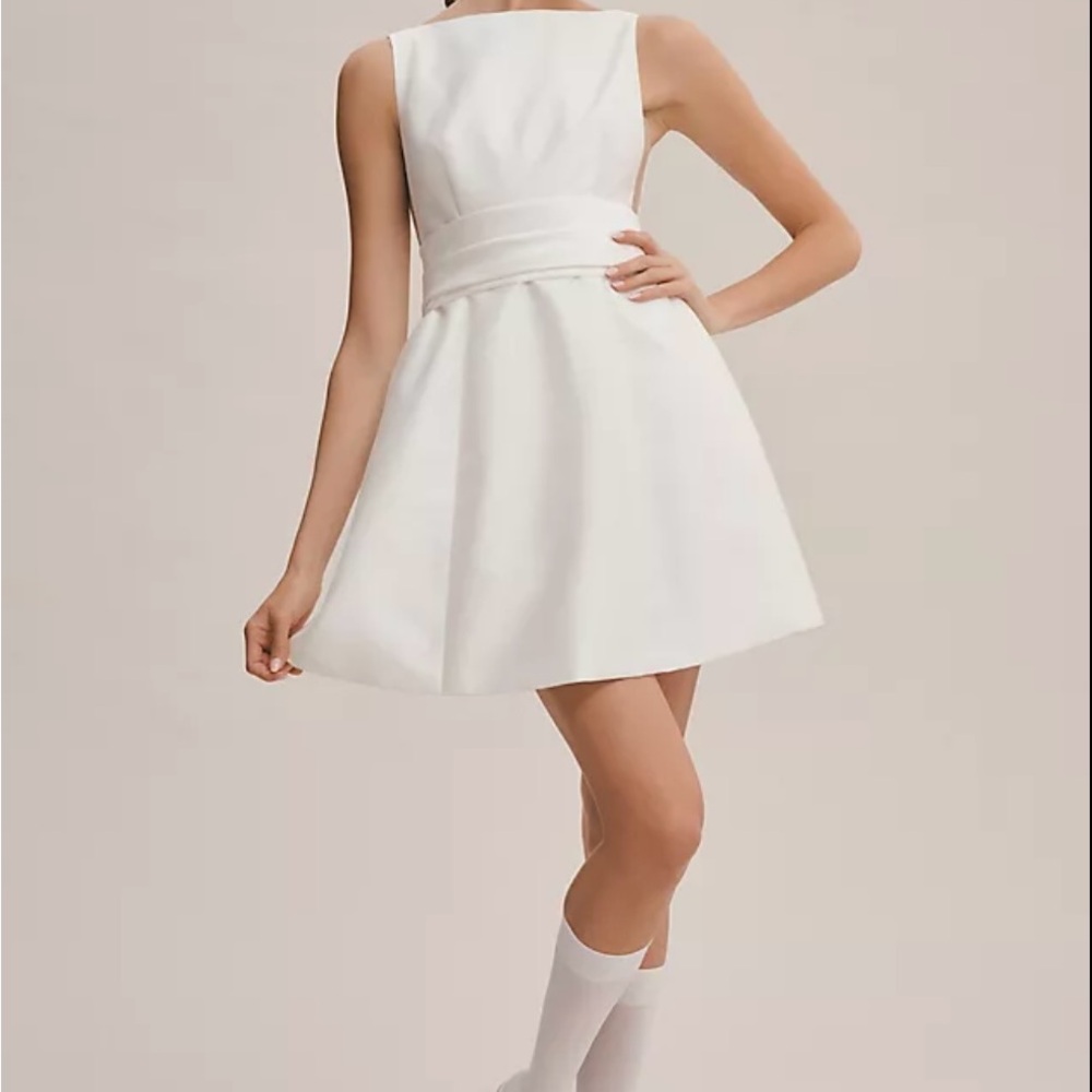 Watters White Mini Dress